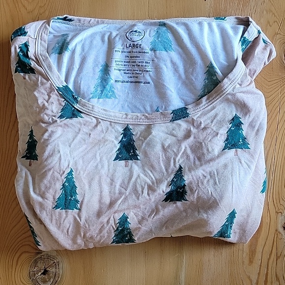 Bamboo Mens PJ set. EUC. Readysetromper. - Picture 3 of 4